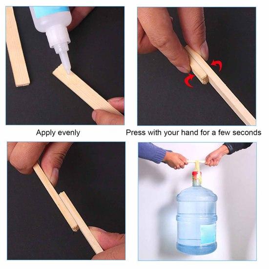 20 мл 40 мл Универсальный суперклей 401 Две характеристики Удобно носить с собой Прозрачный портативный прочный маслянистый клей для пластика