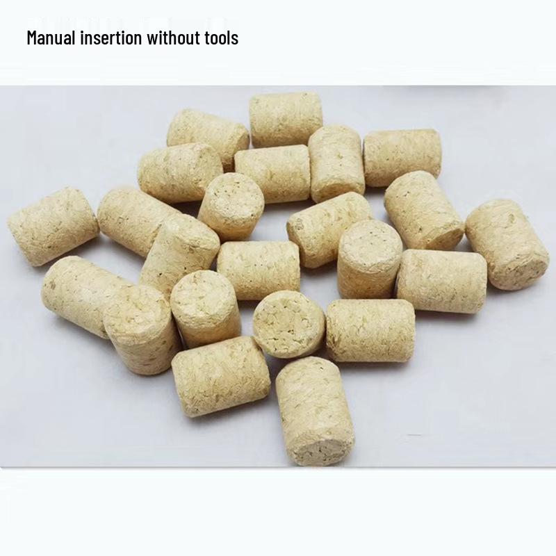Пробка для винной бутылки из гранулированной пробки красного вина | Натуральная пробка 1+1