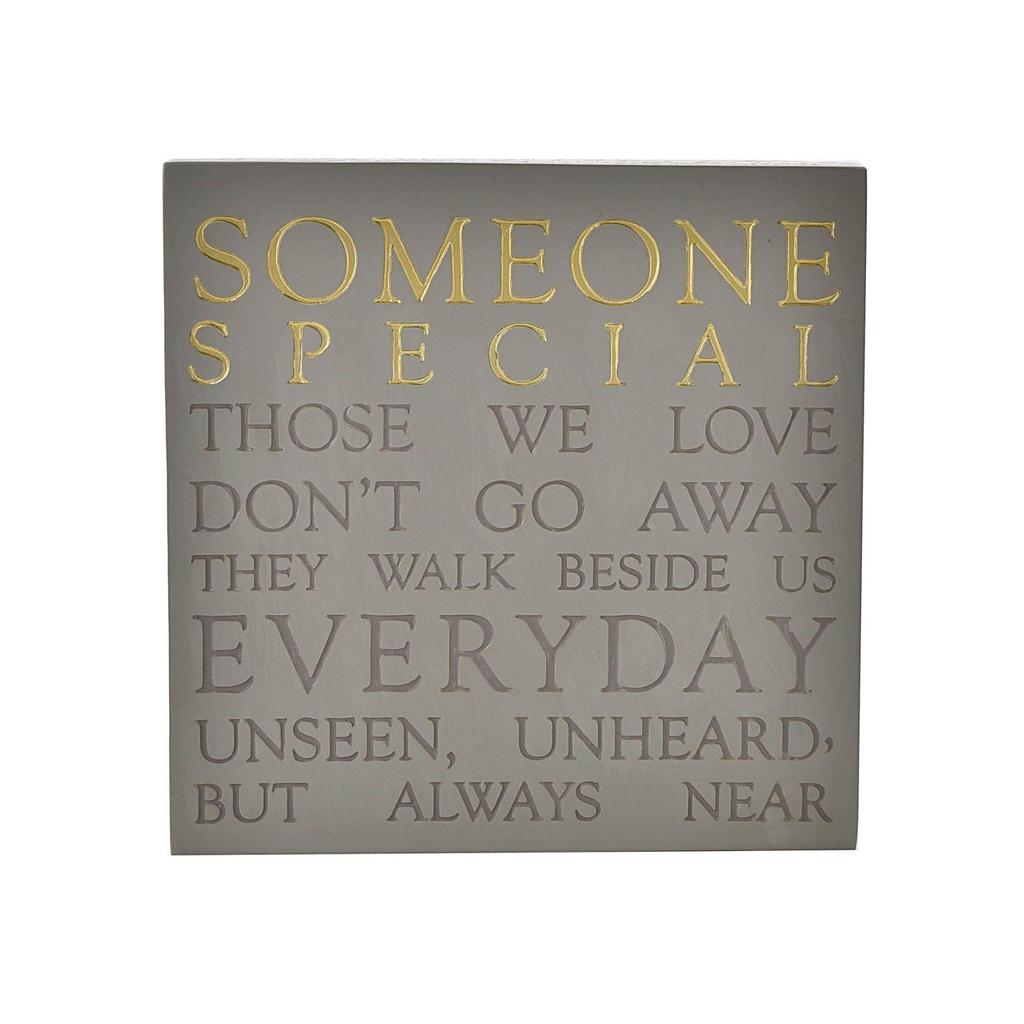 Thoughts of You Memorial Square Plaque - Someone Special