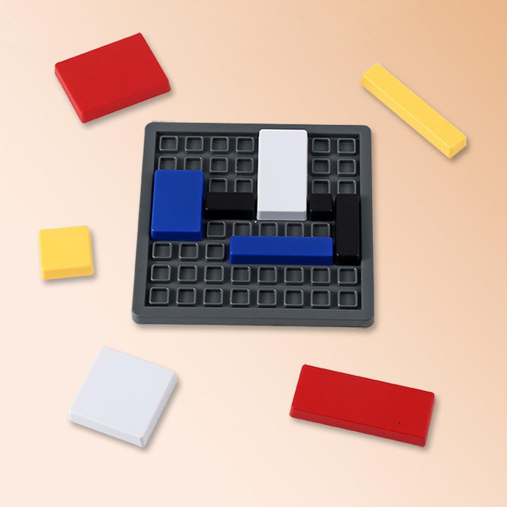 Educational Building Blocks Puzzle For Kids Logic Training Toy Safe ABS Material Family Interactive Game