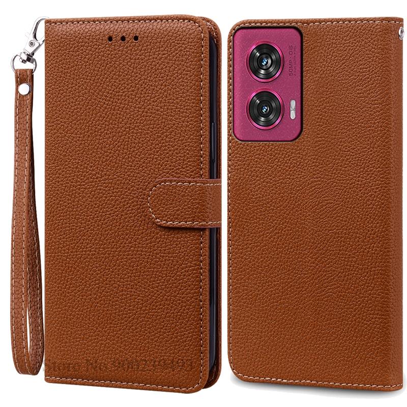 Для Motorola Edge 50 Fusion чехол-кошелек кожаный флип-чехол для Moto Edge 50 Fusion чехол-подставка книжка чехол-книжка Fundas Capa