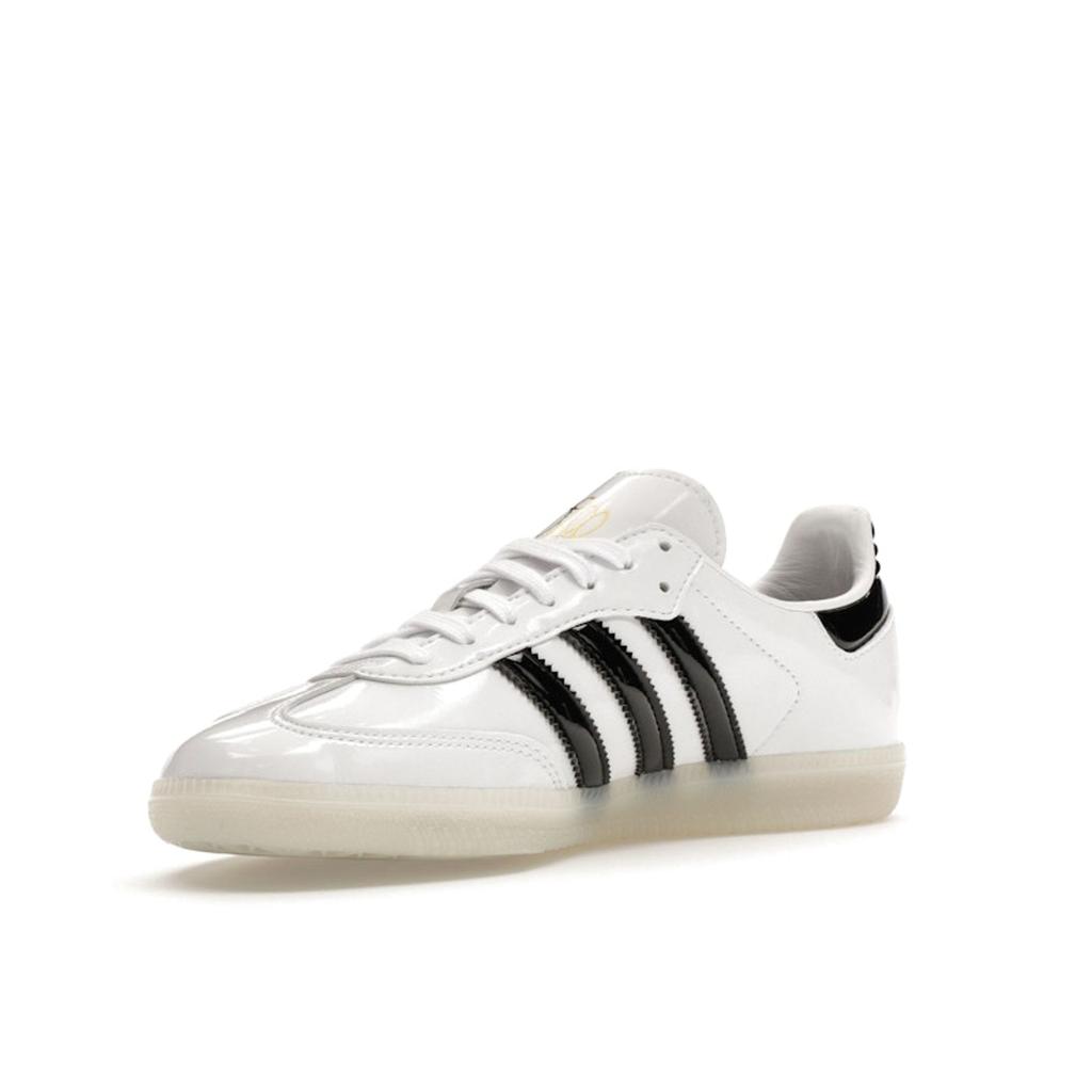Jason Dill X Adidas Samba White Black Unisex Sneakers Cloud-White Core-Black Gold-Metallic IE5158