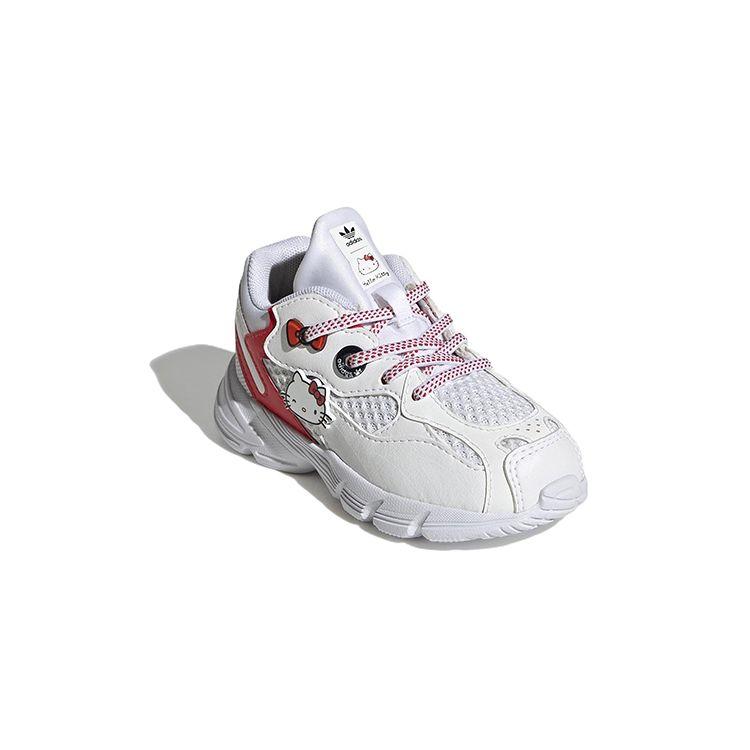 Hello Kitty X Adidas Astir I White Vivid Red Baby Sneakers Cloud-White Core-Black GX1912