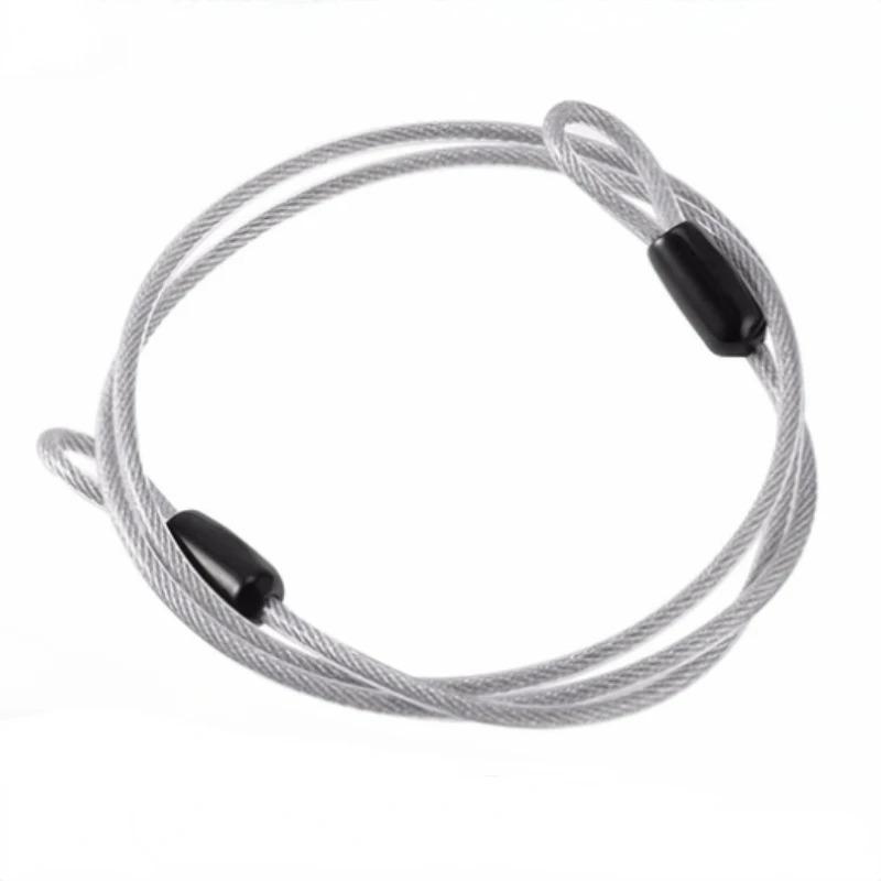 0,5 м Уличный Портативный Противоугонный Велосипедный Замок Тросовый Велоспорт Прочный Стальной Кабельный Замок MTB Шоссейный Велосипедный Замок Велосипедные Аксессуары для Подарка