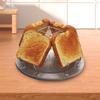 Toaster Rack Bread Holder Portable Sturdy Cooking Lightweight Tray Stand for Barbecue