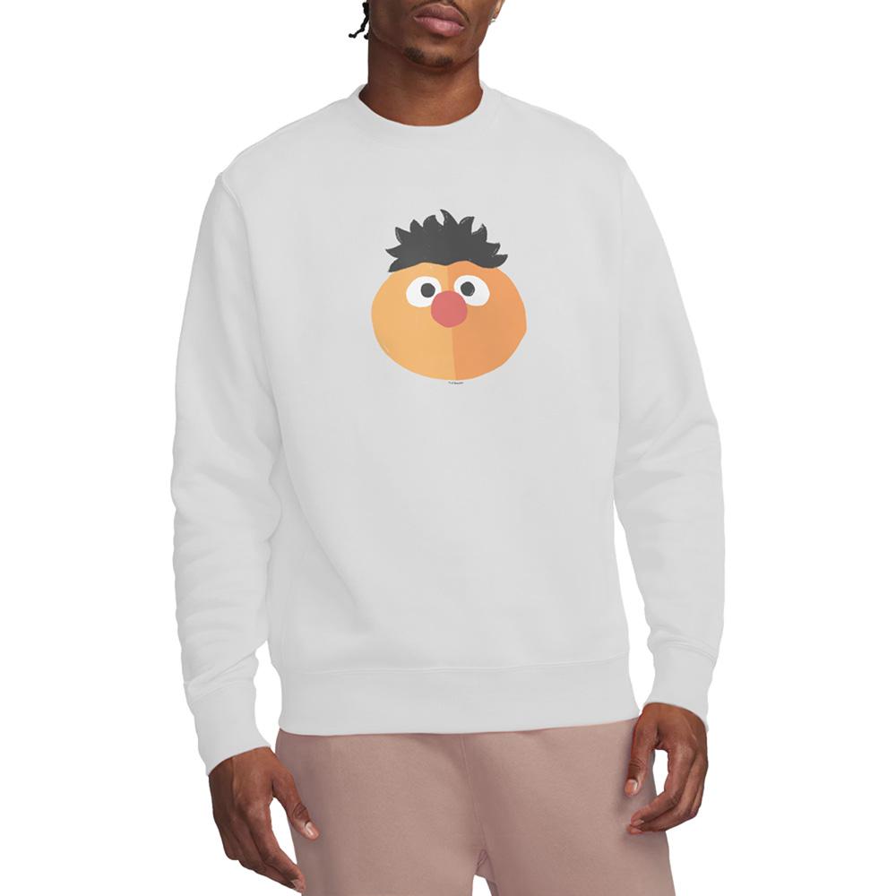 Sesame Street Unisex Adult The Expression Ernie Sweatshirt