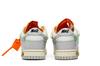 Men's Sneakers Nike Dunk Low Off-White Lot 43 Sail/Neutral Grey-Barely Volt
