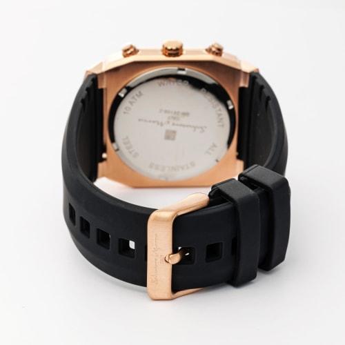 Мужские часы-хронограф Salvatore Marra, деловые аналоговые кварцевые часы, черные с крестом, PGBK