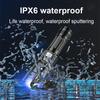 Светодиодный фонарик высокой мощности Type-C, перезаряжаемый, с зумом, для кемпинга, походов, аварийный фонарь