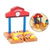 Children Wooden Train Building Accessories Playset Toy