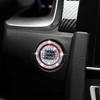TOMALL Bling Car Engine Start Button Cover Diamond Interior Crystal