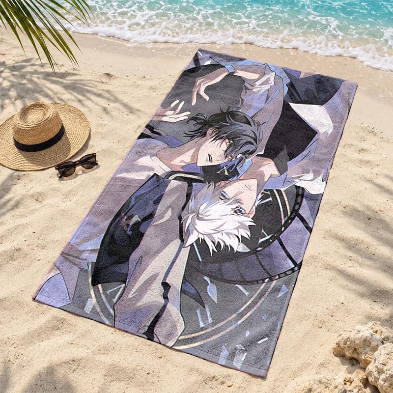 Link Click Microfiber Beach Towel Quick Dry Sand Free Lightweight Beach Towels for Travel Swimming Camping