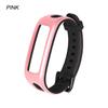Dual Color Bracelet Colorful Wristband Wrist Watchband Soft Silicone Strap Watch Band