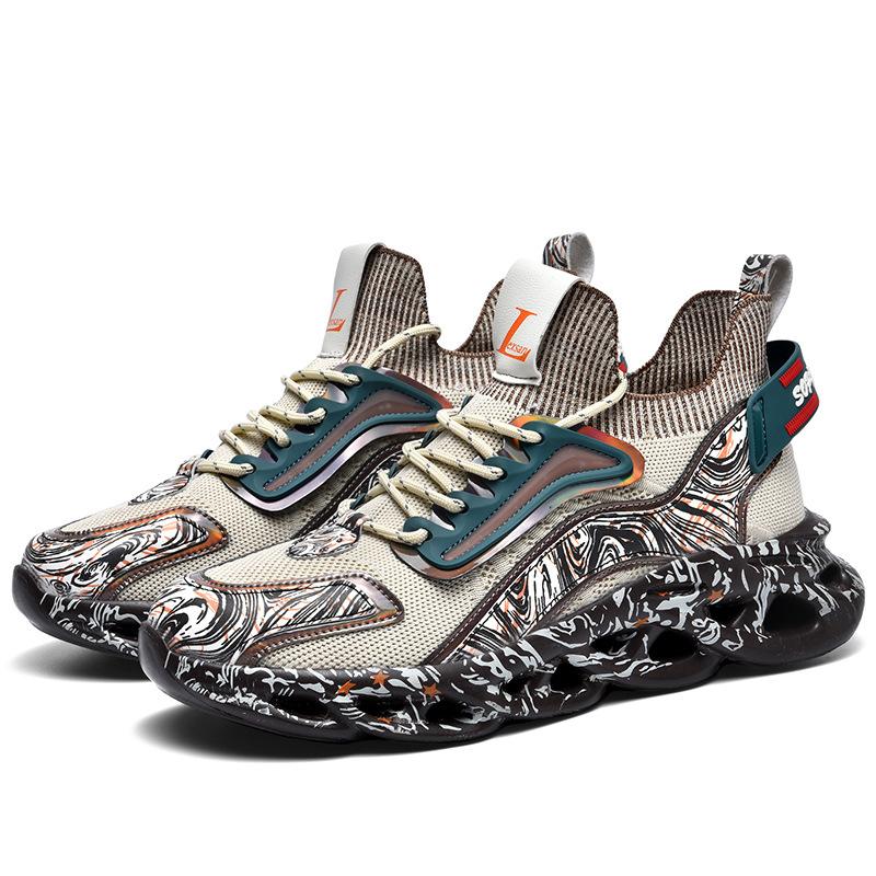 2025 Luxury Men's Casual Sneakers Ultralight Height-Increasing Platform Shoes Fashion Comfortable Wear-Resistant Tennis Shoes