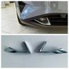 Для Nissan Qashqai J12   2024 ABS Хром Передний Бампер Противотуманная Фара Рамка Cover Декоративные Накладки Авто Стайлинг Аксессуары