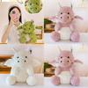 Soft And Cuddly Dragon Plush Toy In Sitting Pose 21cm 32cm 43cm 56cm