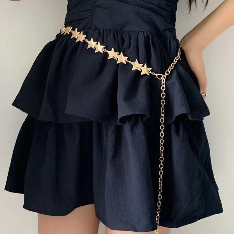 Богемный Этнический Металлический Пояс-Цепочка на Талию Высокого Класса для Женщин - Ретро, Универсальный Модный Аксессуар