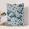 1pc Sea Turtle Pattern Blanket Warm, Cozy, And Soft, Suitable for Sofas, Beds, Cars, And Office Use.Perfect for Camping And Travel, Making It a Great