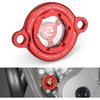 Orange Transparent Oil Filtrar Cover Compatible with KTM 250 SX-F/250 XC-F 2013-2023 350 SX-F/350 XC-F 2011-2023 450EXCF/500EXCF 2017-2023 See