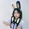 Бангбу Заячьи уши кос реквизит Абсолютный ноль Плюшевые Звериные уши Ободок Комическая выставка Девушка со звериными ушами Ободок с заячьими ушами