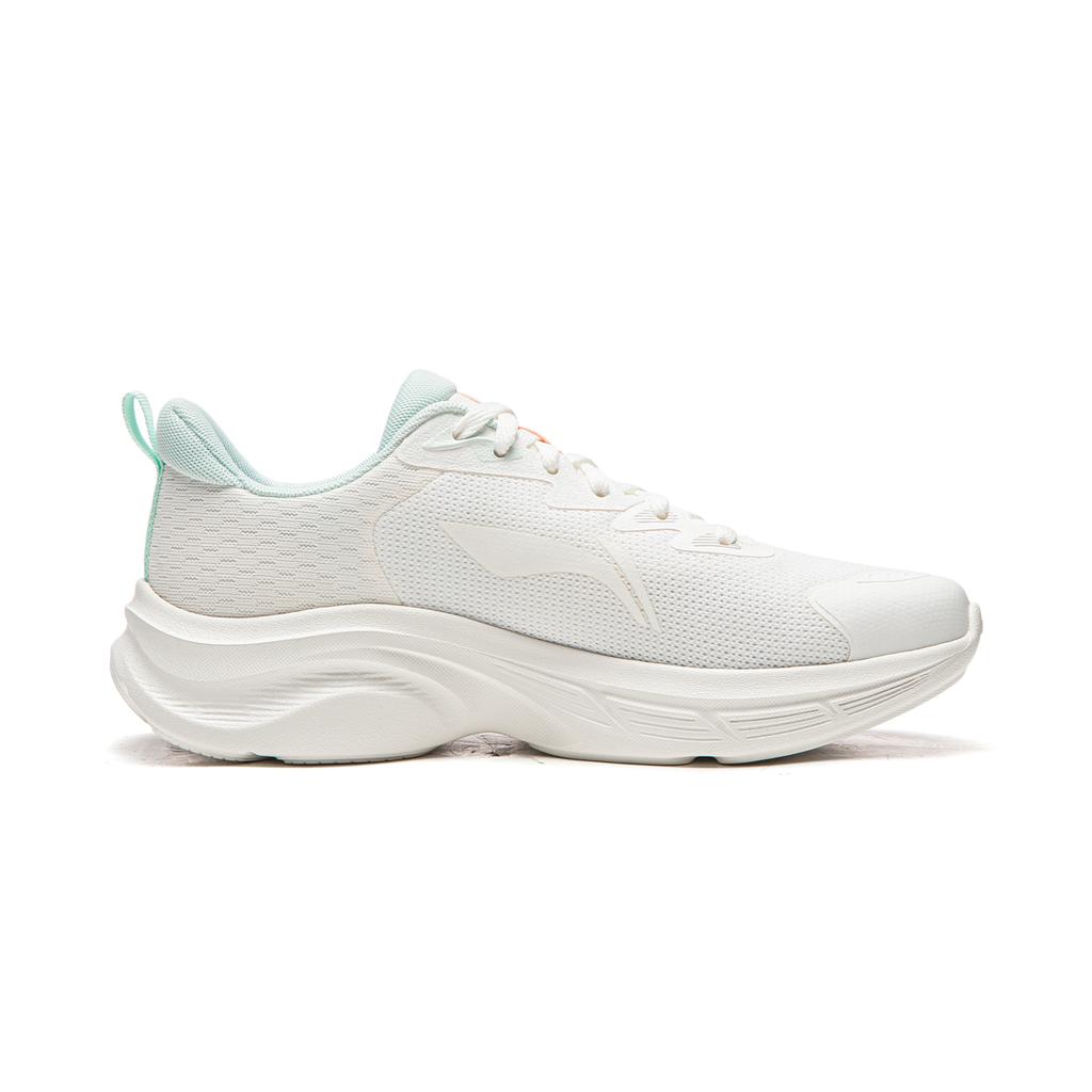 Li-Ning Легкие Мягкие Упругие Повседневные Беговые Кроссовки Женские Кроссовки Облачно-Белые ARSW046-3