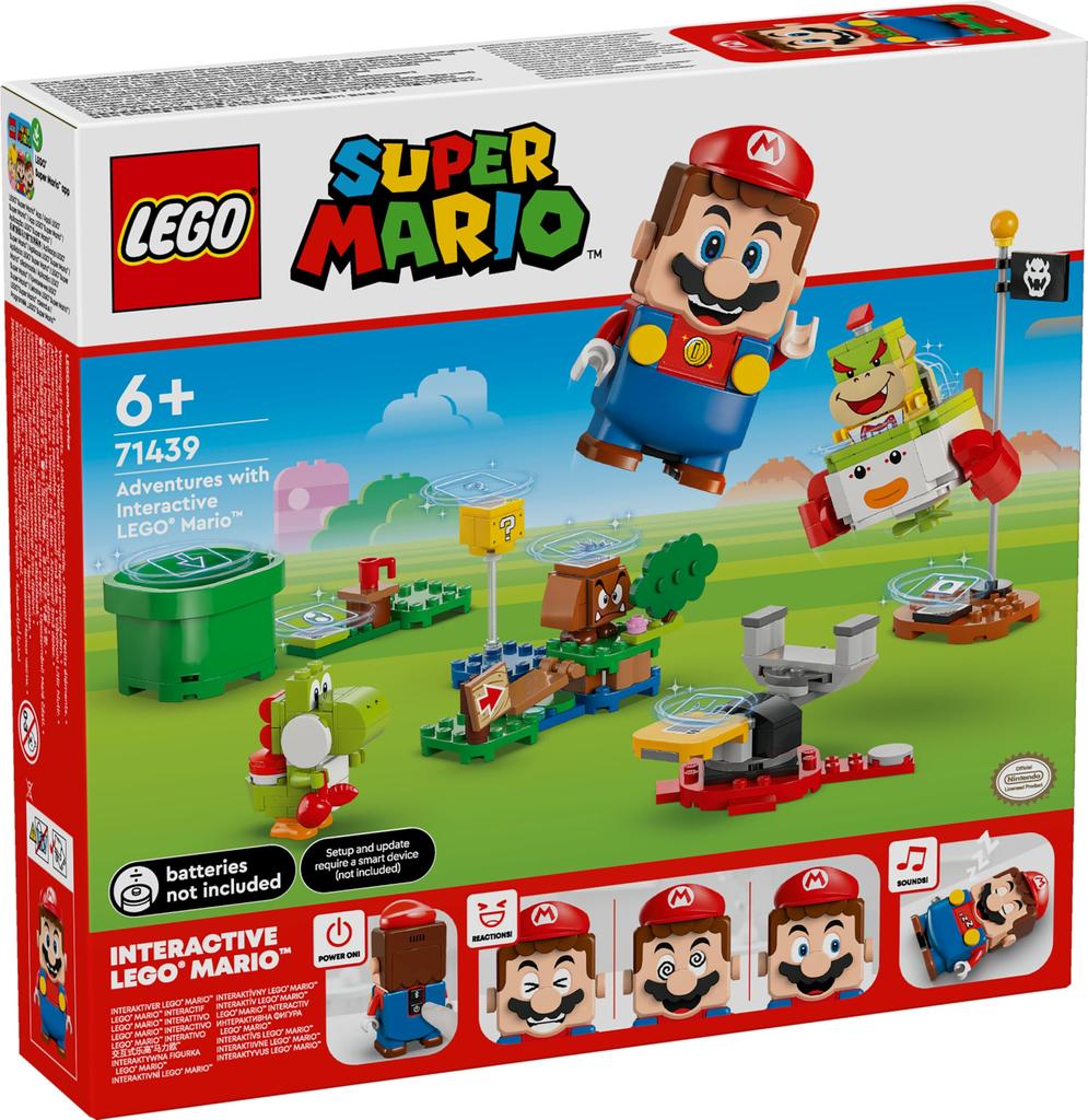 LEGO Super Mario LEGO Mario and Toy Toy Present Birthday Block Educational Christmas Boys Girls Children 6 Years Old 7 Years Old 8 Years Old Mario