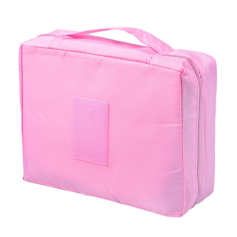 Women Makeup Bag Cosmetic Bag Case Make up Organizer Toiletry Storage Rushed Floral Nylon Zipper New Travel Wash Pouch