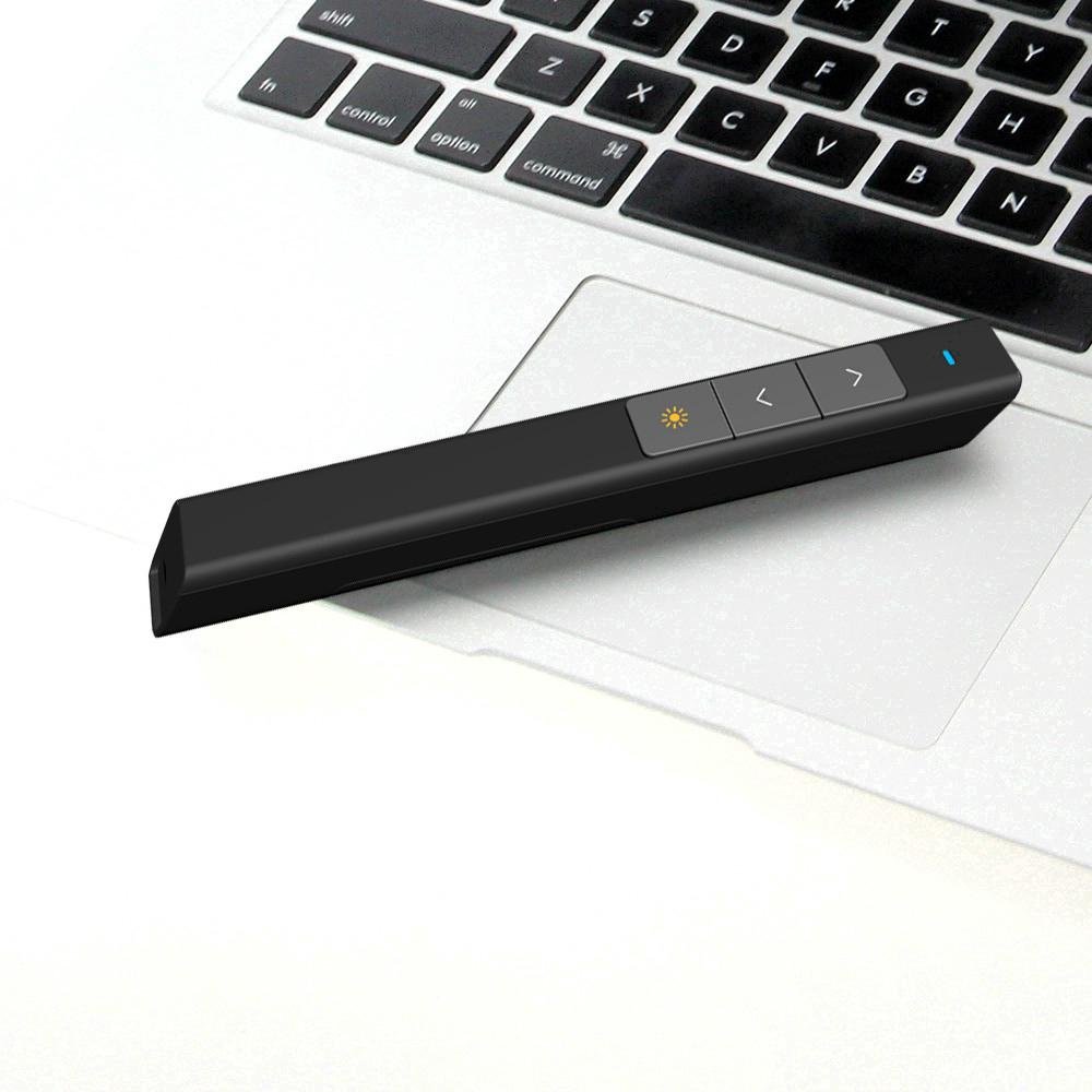 1 шт., беспроводной пульт дистанционного управления, лазерная флип-ручка, USB PowerPoint PPT, лазерная указка для презентаций, ручка-кликер