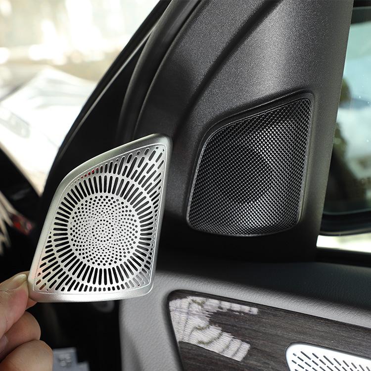 Аудиодинамик из алюминиевого сплава, твитеры, накладка для Mercedes Benz GLE GLS Class W167 X167-2022, авто интерьер