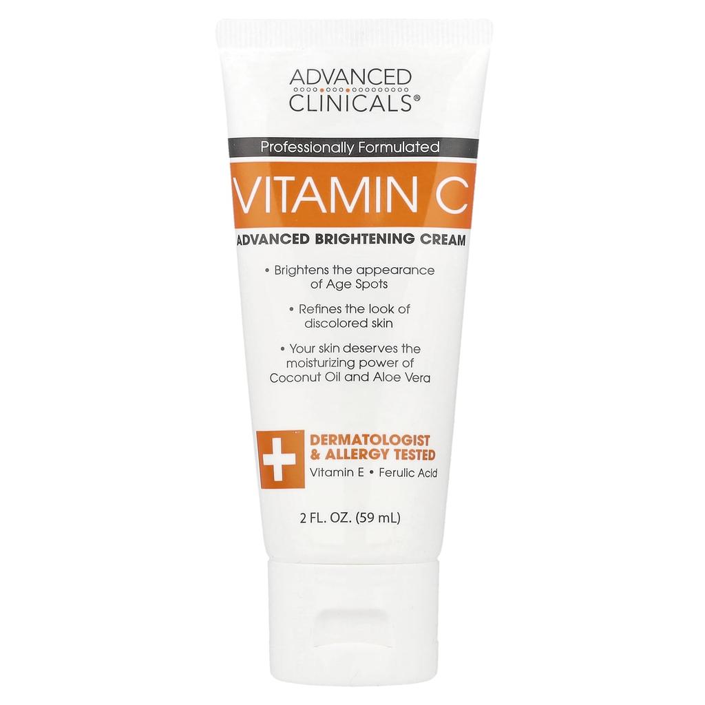 Vitamin C, Advanced Brightening Cream, 59Ml(2Fl Oz)