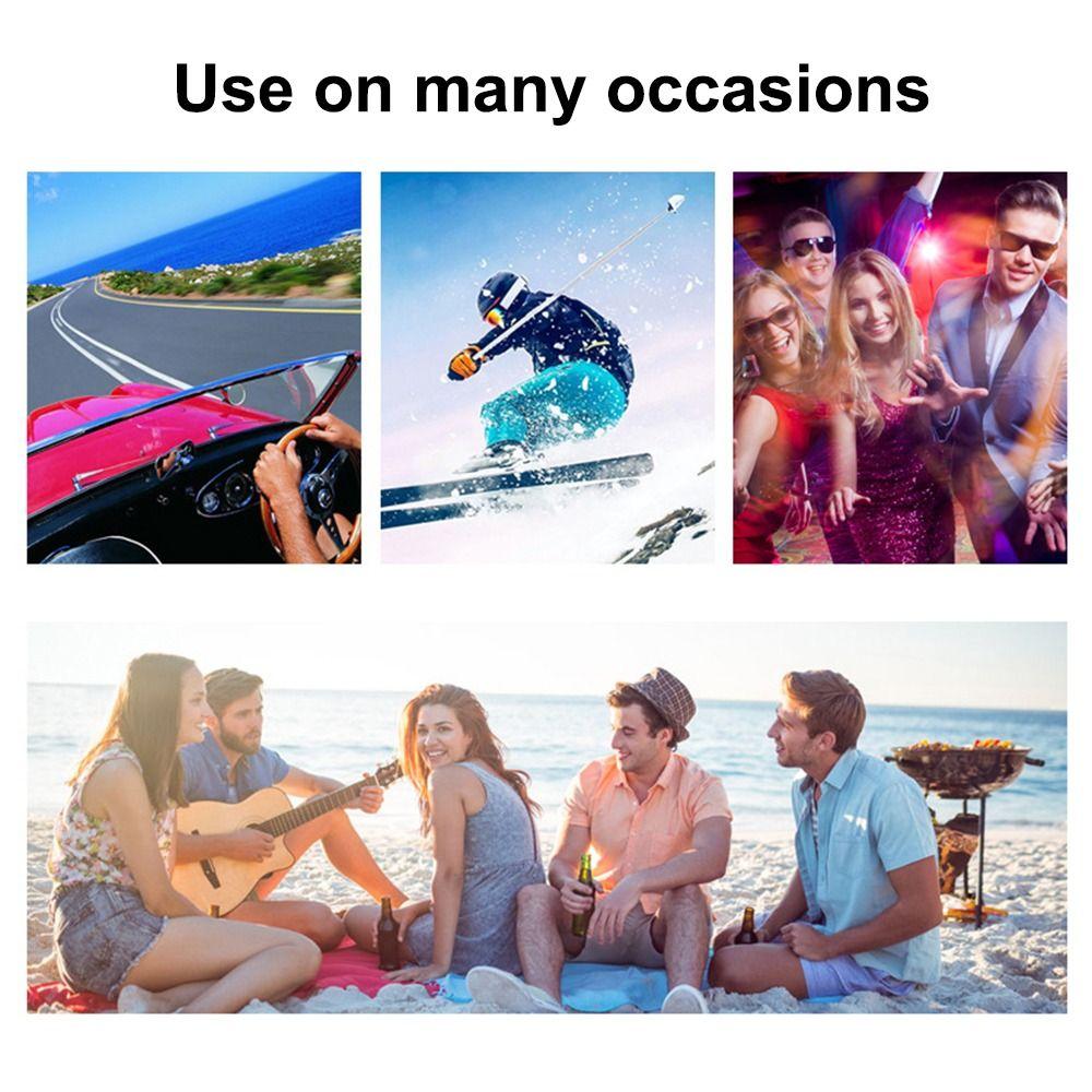 Summer Ocean Lens Sun Glasses Colorful Eyewear Retro Square Frame Sunglasses for Women & Men