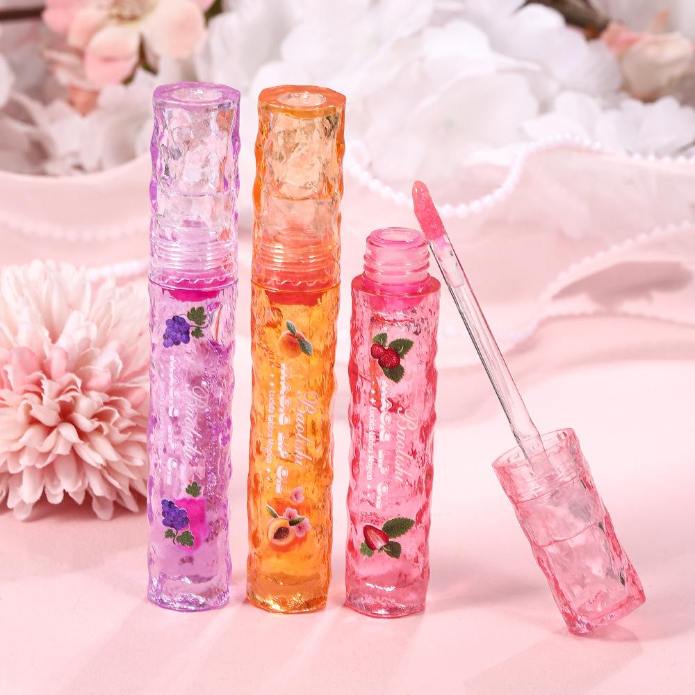 Масло для губ, меняющее цвет, с фруктовым вкусом, против трещин на губах, увлажняющее и смягчающее, против трещин на губах