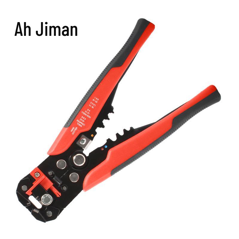Ajiman 8" Multifunctional Automatic Wire Stripping and Crimping Pliers