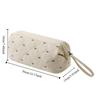 Dustproof Travel Storage Bag Bowknot Travel Wash Handbag Make Up Bag  Beauty Tools Storage