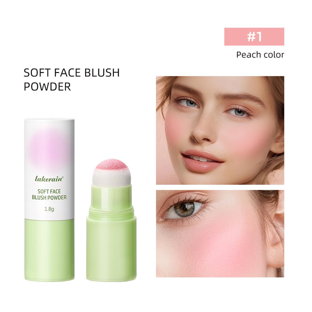 3-цветные матовые румяна-стики с длительным эффектом, водостойкие и устойчивые к поту для щек