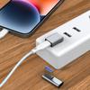 Адаптер USB - USB C под углом 90 градусов Конвертер USB3.0 папа в Type-C мама Адаптер для зарядки Поддержка передачи данных и аудио