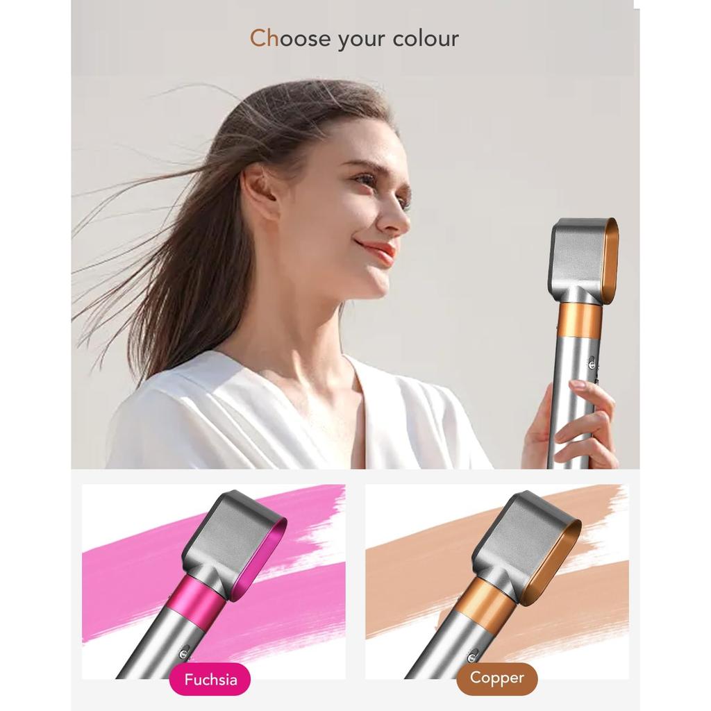 Насадка для предварительной сушки для Dyson Airwrap HS01/HS05 – Насадка для быстрой сушки, Никель/Медь (Деталь 969759-05)
