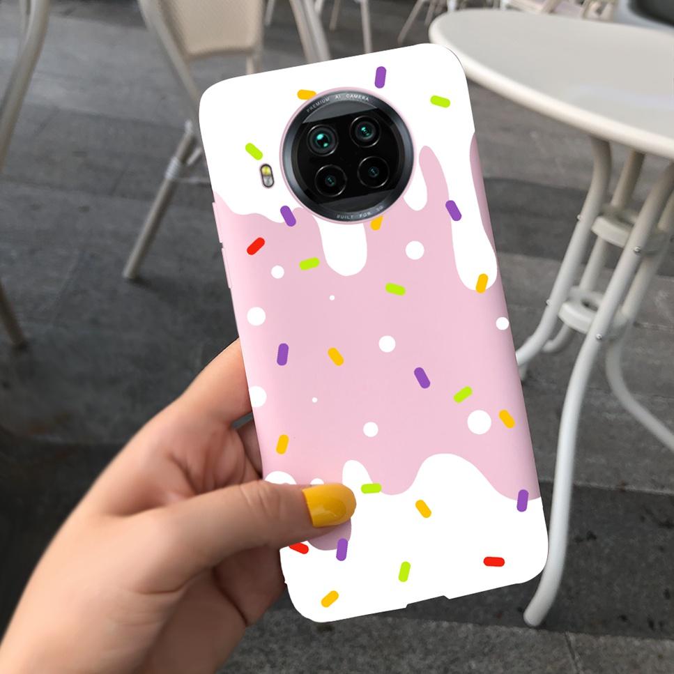 Чехол для Xiaomi Mi 10T Lite Милый Мультяшный Кот Расписной ТПУ Силиконовая Задняя Крышка Для Xiaomi Mi 10T Lite 5G 10Tlite Чехол для Телефона Funda