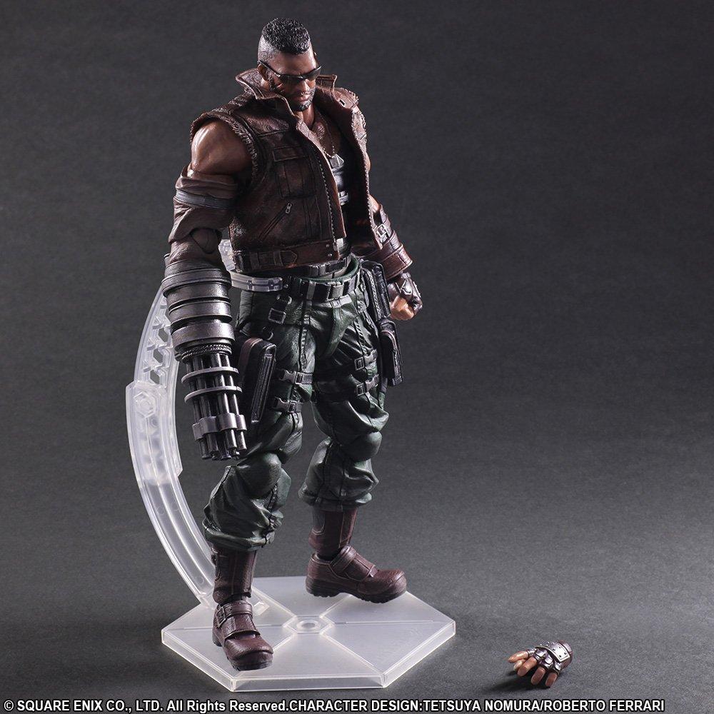 PLAY ARTS Kai FINAL FANTASY VII REMAKE Барретт Уоллес ПВХ окрашенная подвижная фигурка №2