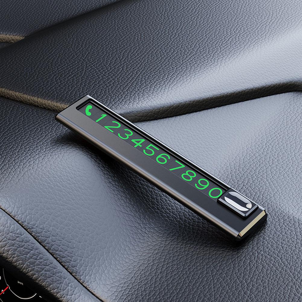 Карта временной парковки автомобиля, цифровой светящийся знак, временная универсальная парковка для телефона N U1H9