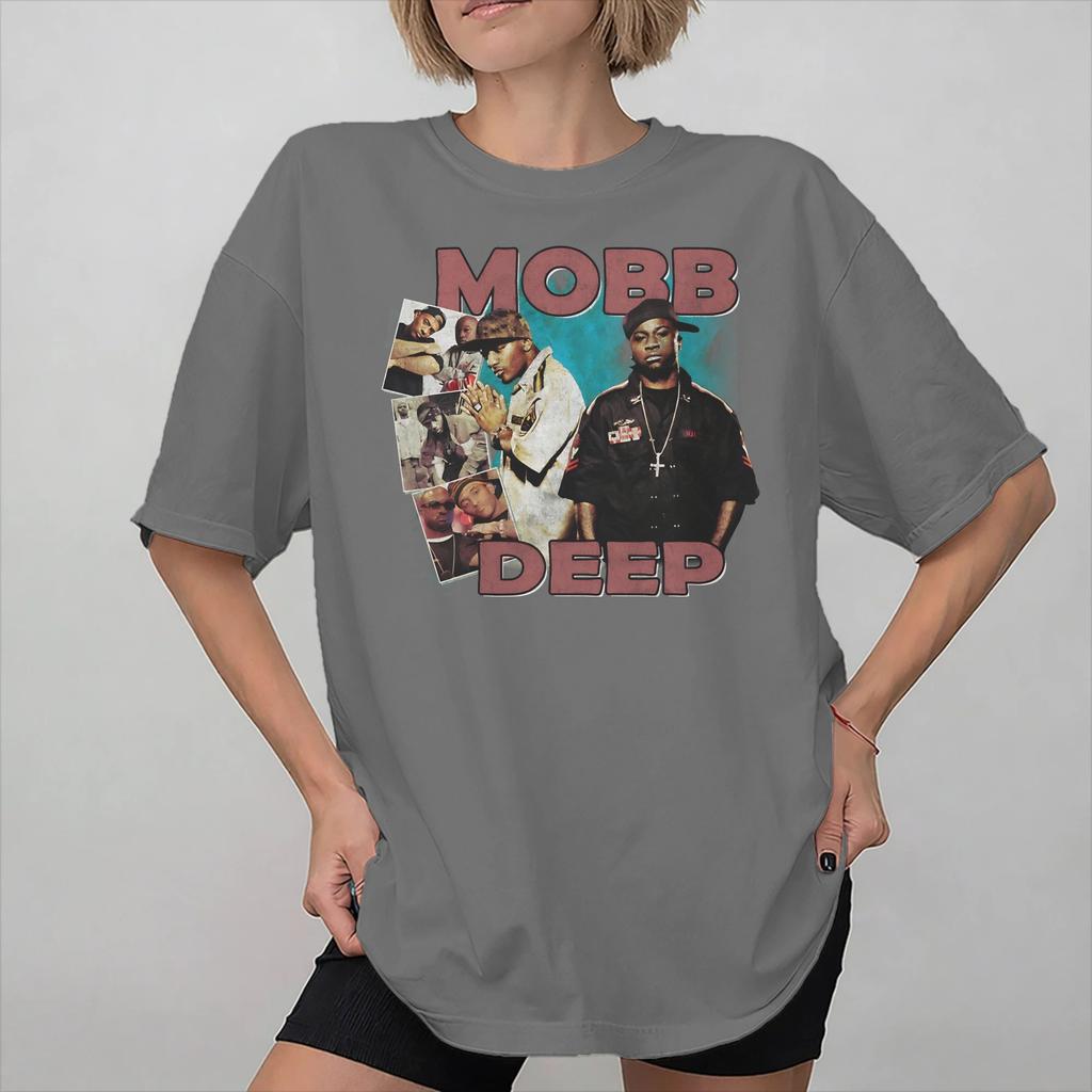 Mobb Deep The Infamous Tee Shirt for Unisex Women Graphic Printed T Shirts 100 Cotton Clothing