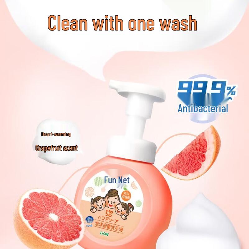 Lion Imported Foaming Antibacterial Hand Soap