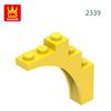 Нетоксичные 45 шт./лот 2339 Арка 1x5x4 Непрерывная Арка Строительные Блоки Аксессуары Moc Совместимые с Кирпичиками Детские Игрушки Подарочная Коробка