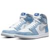 Кроссовки унисекс Air Jordan 1 Retro High OG Hyper Royal Синие Светло-Дымчато-Серые Белые 555088-402