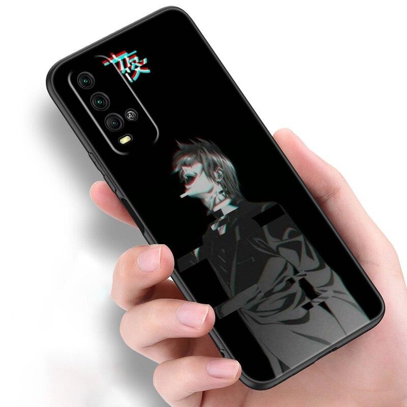 Силиконовый чехол для телефона с аниме Манга Death Note Ryuk для Xiaomi Redmi Note 11 10 9 8 Pro 11T 10T 10S 9S 8T 9 9A 9C 9T, черный чехол