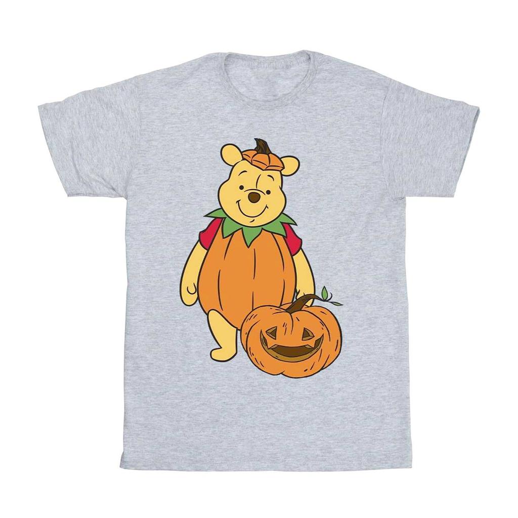 Winnie the Pooh Mens Pumpkin Halloween T-Shirt