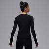 Jordan T Shirts Women's Black Crew Neck Moderate