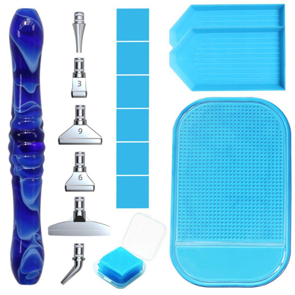 Resin Diamond Painting Pen Alloy Replacement Pen Heads Point Drill Pen Diamond Painting Glue Clay