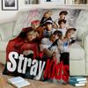3D Kpop Stray Kids Корейское одеяло с певицей, мягкое одеяло для дома, спальни, кровати, дивана, пикника, путешествия, офиса, чехол для отдыха, детское одеяло