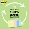 Post-it Note Heading Rainbow Color 50 X 15 Mm 100 Sheets X 5 Books 700RP-R